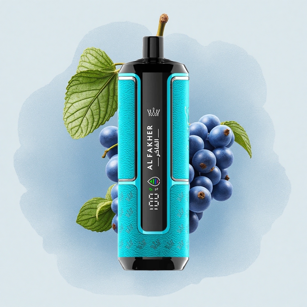 Al Fakher Crown Bar 15K Hypermax Касисова Мента 22мл 600мAh Type-C