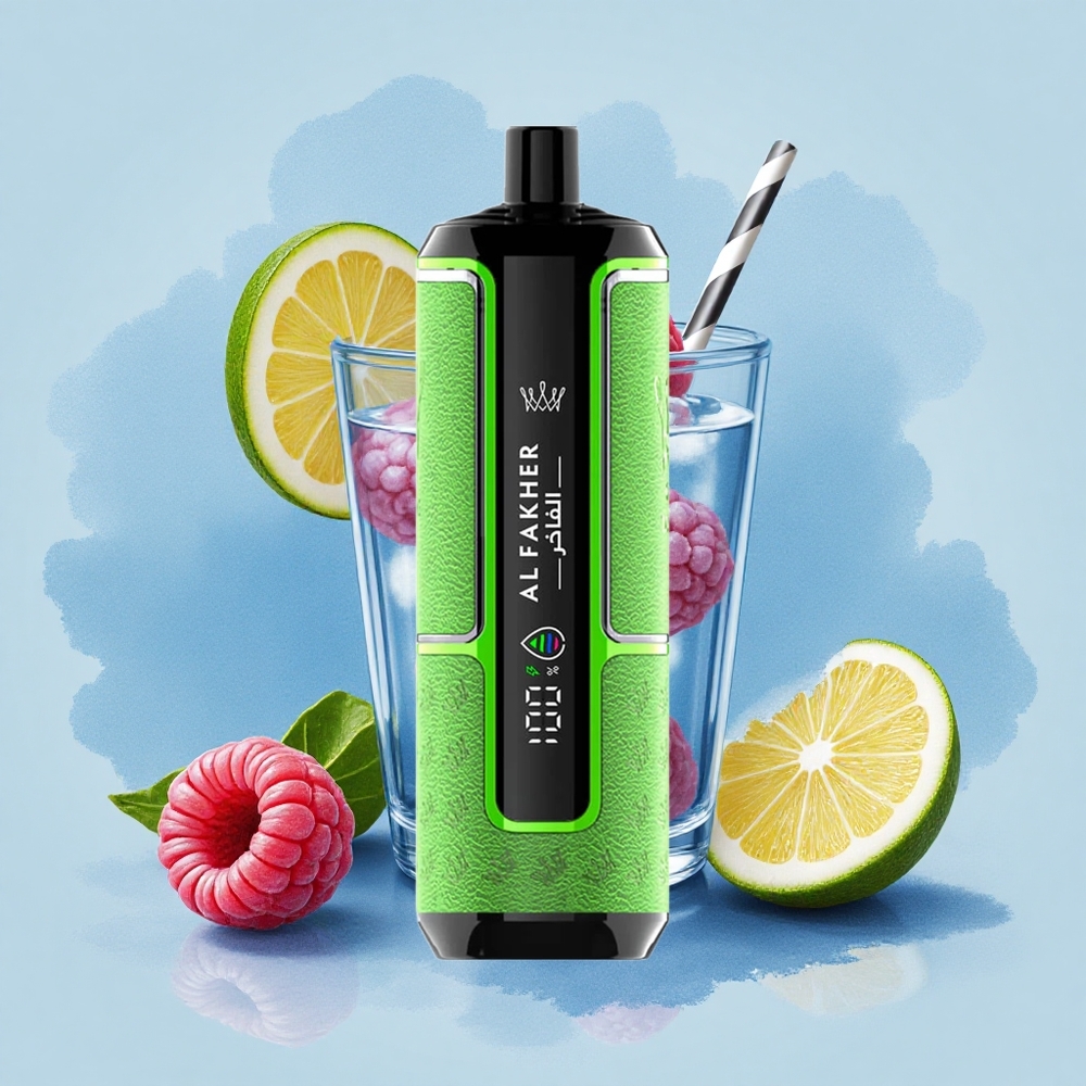 Al Fakher Crown Bar 15K Hypermax Синьо Малинова Лимонада 22мл 600mAh Type-C