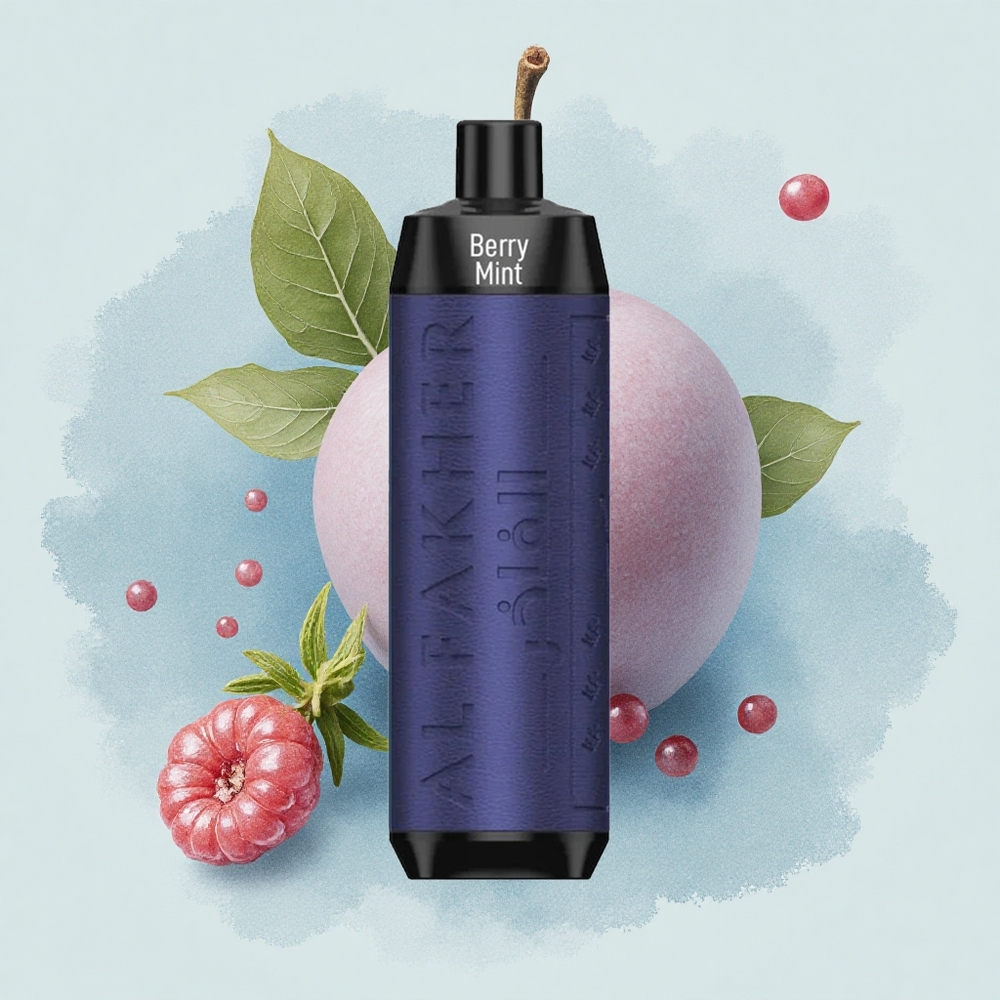 Al Fakher Crown Bar 8000 Crystal Горска Мента Кристал с 18мл и 5мг