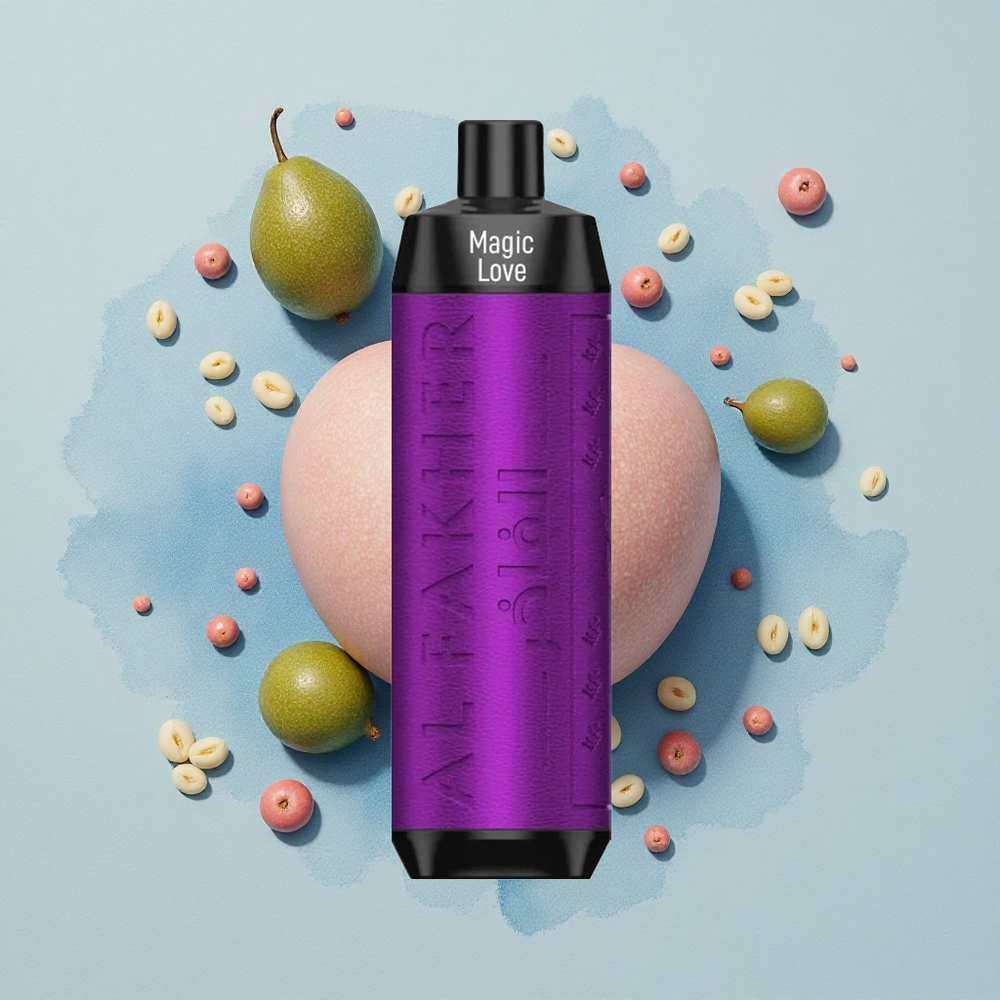 Al Fakher Crown Bar 8000 Crystal Вълшебна Любов 18мл Тип-C