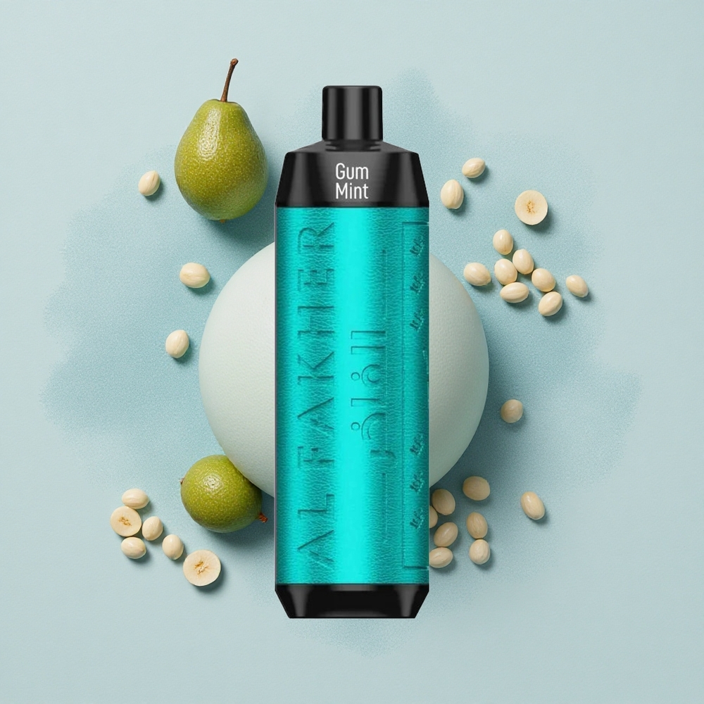 Al Fakher Crown Bar 8000 Crystal Дъвка Мента Кристал 18мл USB-C 5mg