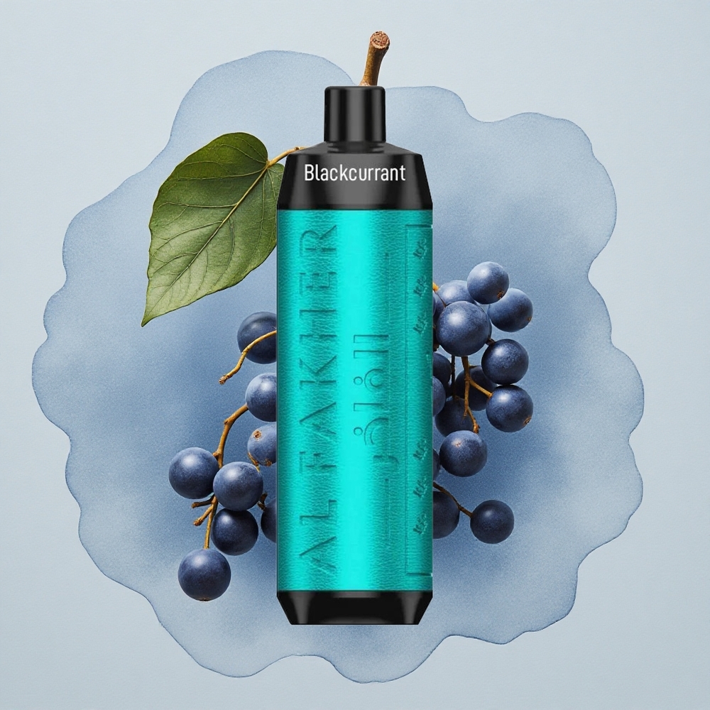 Al Fakher Crown Bar 8000 Crystal Черна френска малина лед 600mAh 18ml 5mg