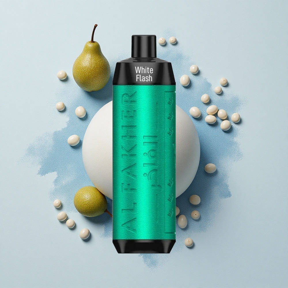 Al Fakher Crown Bar 8000 Crystal Бял Флаш 600mAh 18ml 5mg