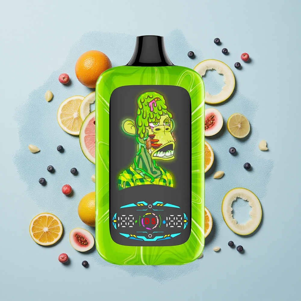 Fumot Digital Monkey 20000/40000 Puffs Тропически Дъгов Взрив с Двойна Магистрала и Мрежов Намотка