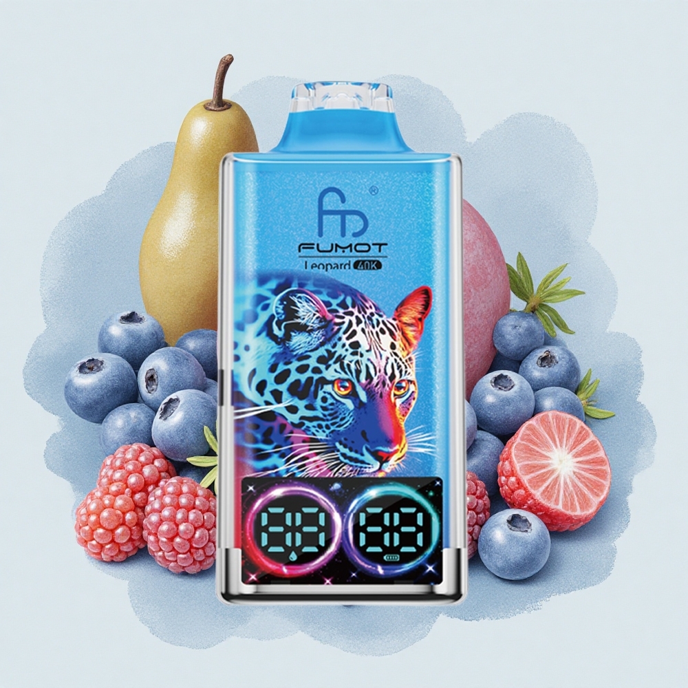 Fumot Leopard 40K Puffs Ягодова Микс 5% Dual Mesh Type-C
