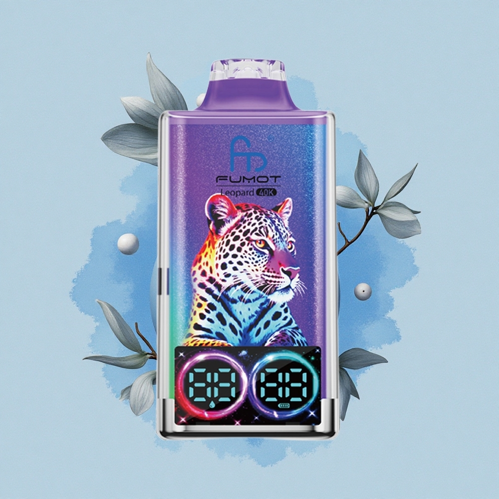 Fumot Leopard 40K Puffs Господин Син Dual Mesh 5%