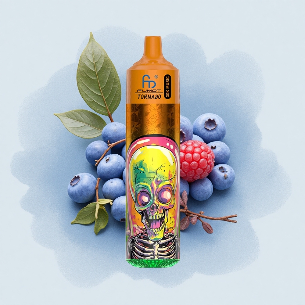 Fumot Randm Tornado 30000 Puffs Боровинка Малина 30mL 5% Mesh