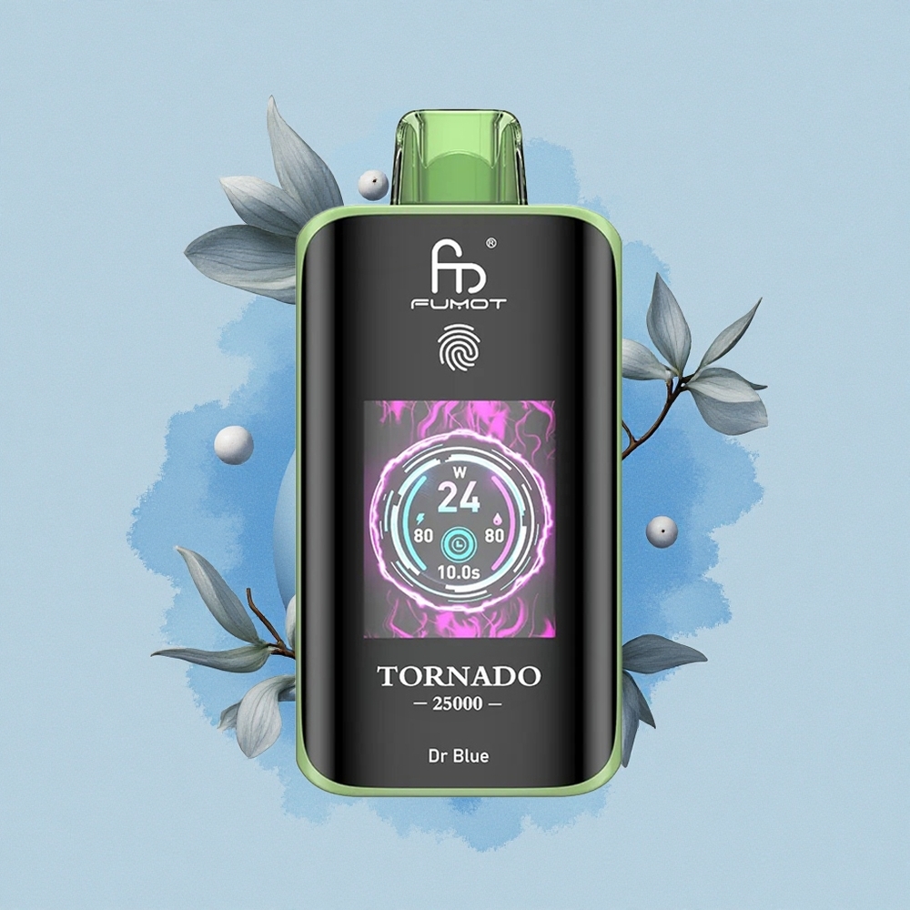 Fumot Tornado 25000 Puffs Доктор Син Тип-C 20ml 700mAh