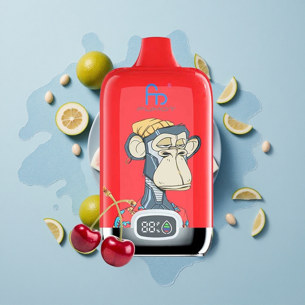 Fumot Tornado Digital Box 12000 Puffs Ледена Поп 20ml Мрежова Намотка Тип-C