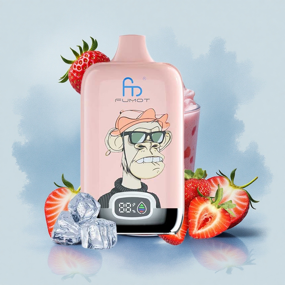 Fumot Tornado Digital Box 12000 Puffs Ягодов Леден MESH 20мл