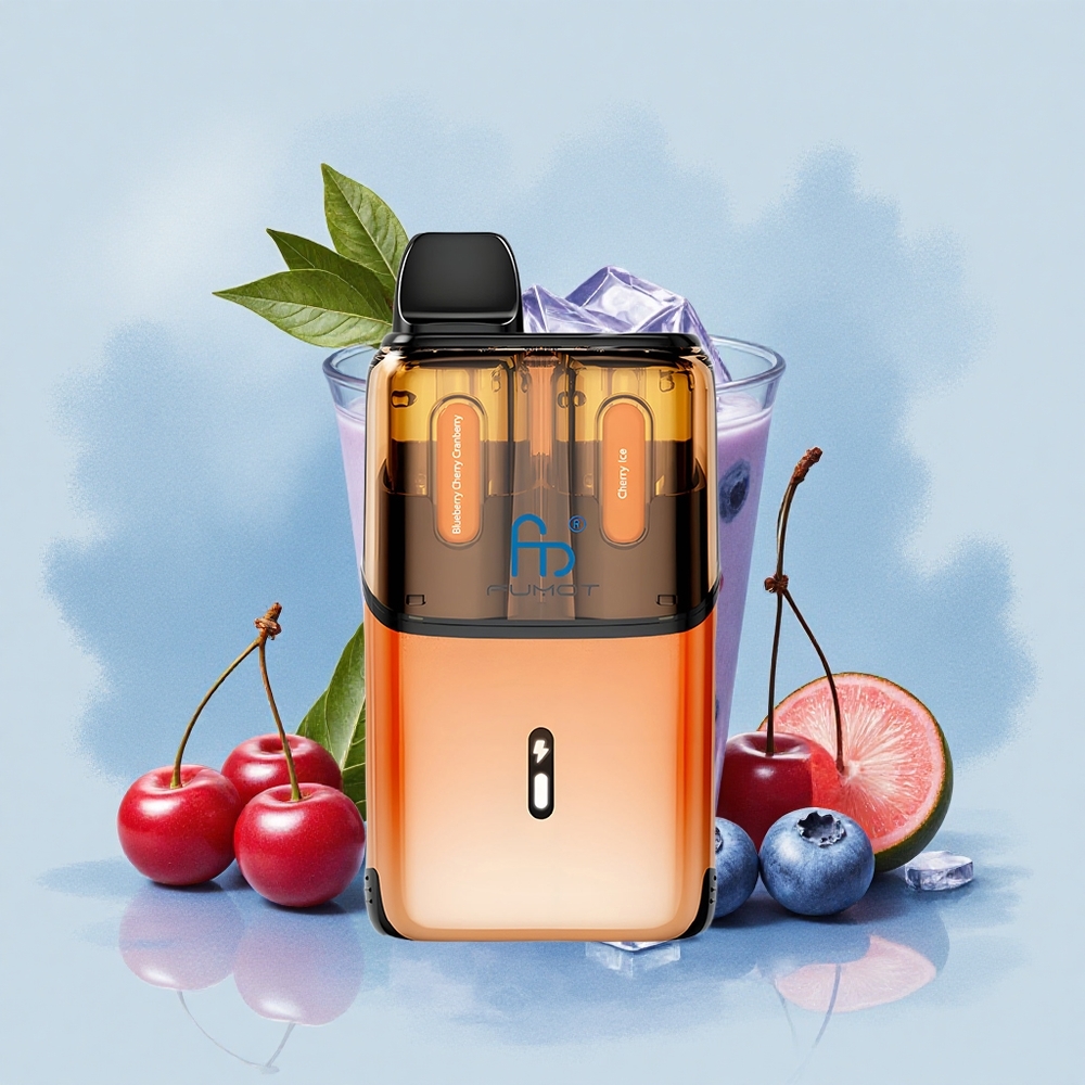 Fumot Ultra T32000 Puffs Черешов Лед с 24мл и Бързо Зареждане