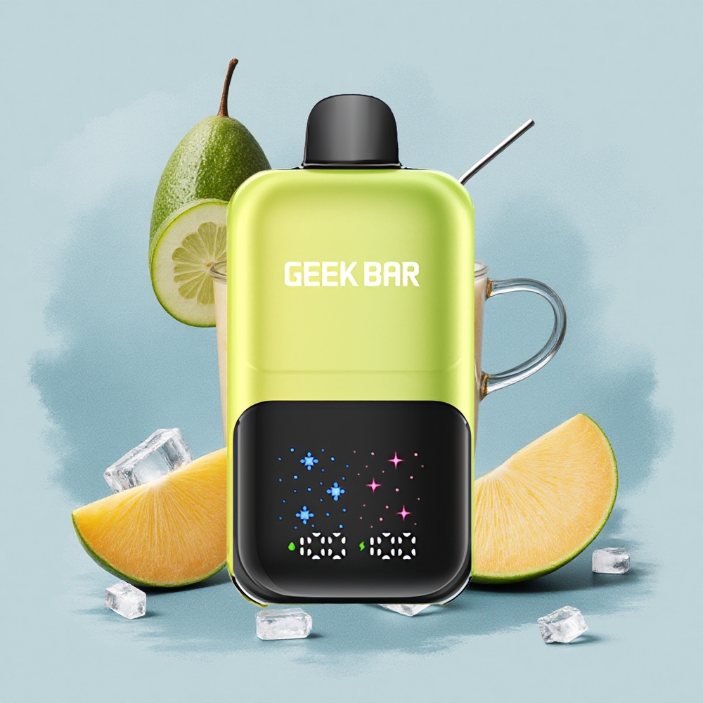 GEEK BAR 2GO 20ml 50000 Puffs Мексико Манго Леден с Голям Екран и Регулируеми Вкусове