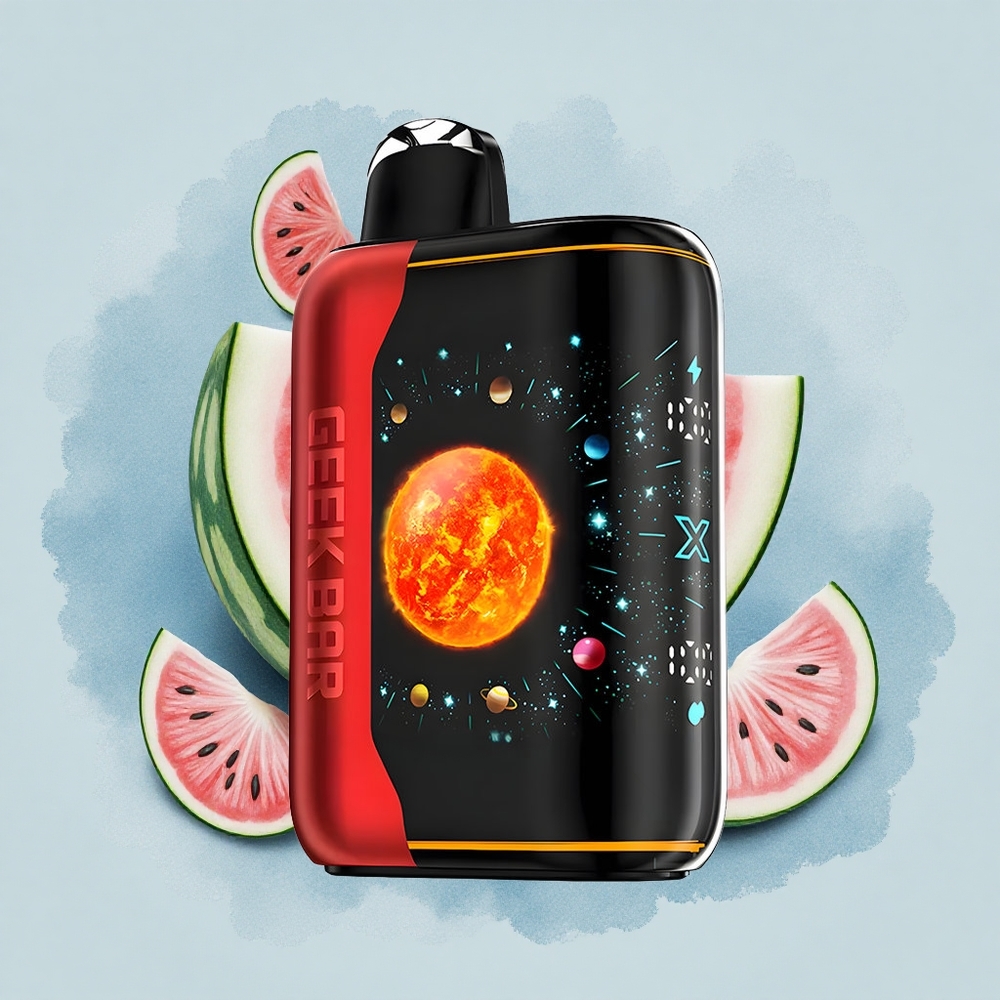 GEEK BAR Platinum Edition 25000 Puffs Диня Лед с 2% Никотин и Dual Mesh Coil