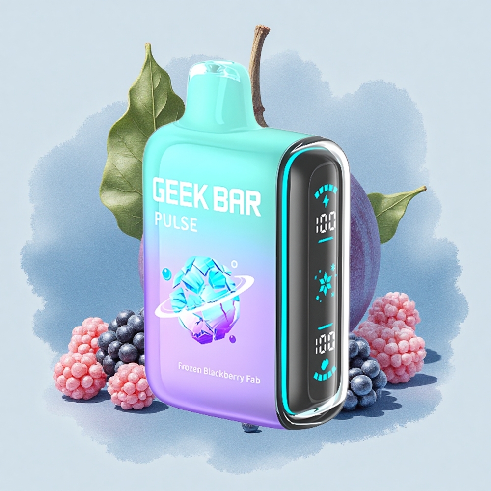 GEEK BAR Pulse 15000 Puffs Замръзнало издание с 16ML и регулируем въздушен поток