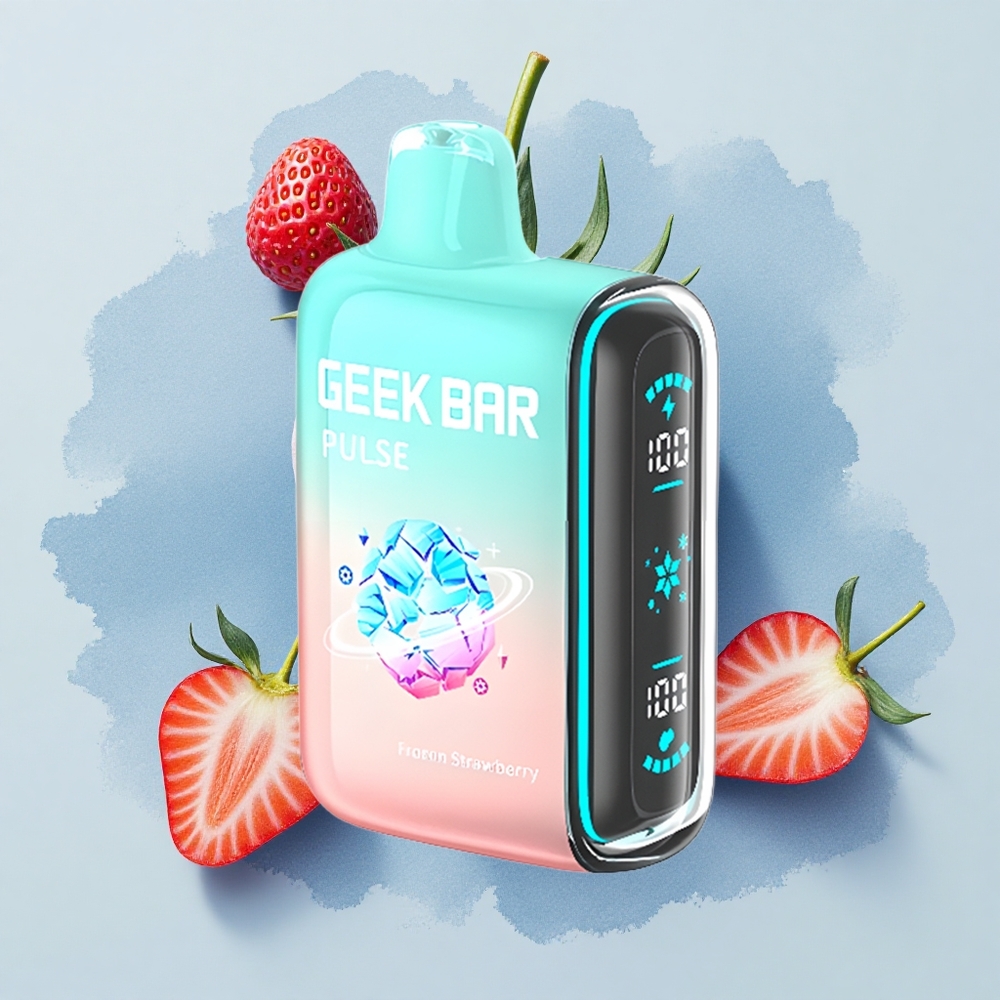 GEEK BAR Pulse 15000 Puffs Замръзнало издание с 16ML и регулируем въздушен поток