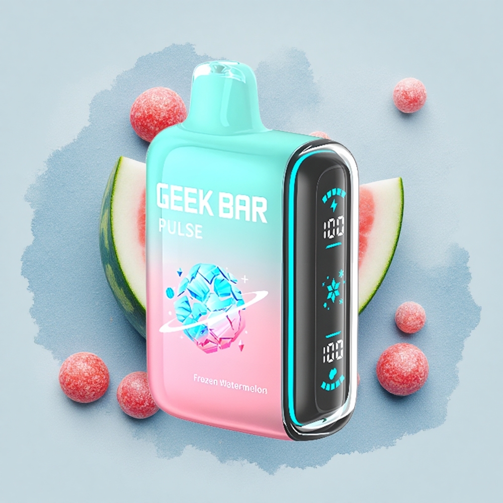GEEK BAR Pulse 15000 Puffs Замръзнало издание с 16ML и регулируем въздушен поток