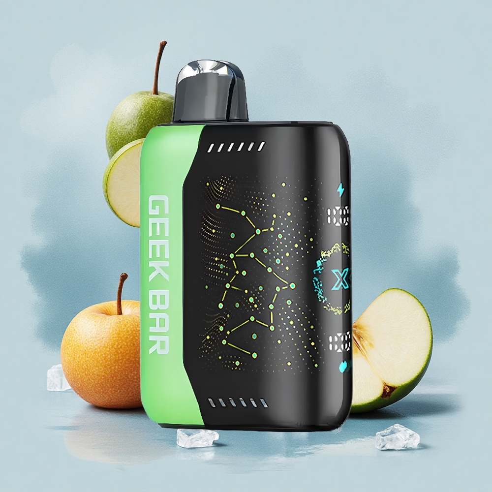 GEEK BAR Pulse X 25000 Puffs Вдишвания с Дуална Мрежова Намотка и 18мл Течност