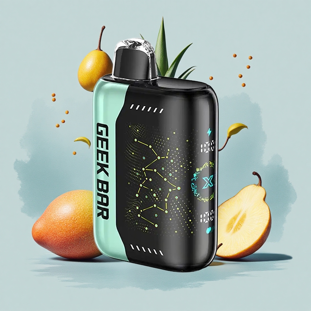 GEEK BAR Pulse X 25000 Puffs Вдишвания с Дуална Мрежова Намотка и 18мл Течност