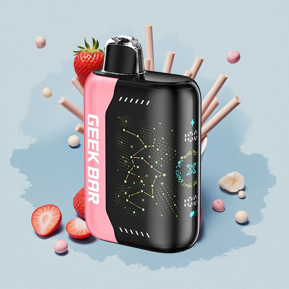 GEEK BAR Pulse X 25000 Puffs Вдишвания с Дуална Мрежова Намотка и 18мл Течност