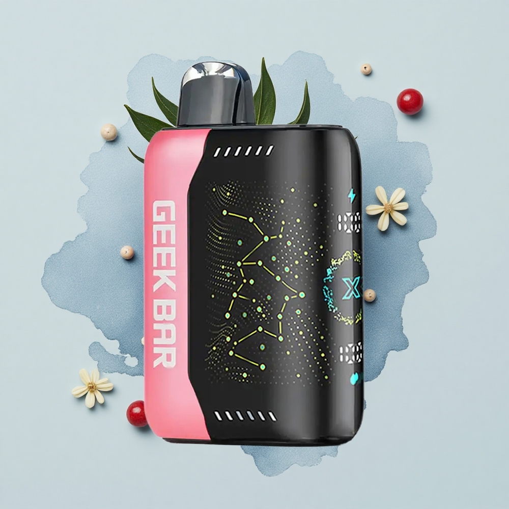 GEEK BAR Pulse X 25000 Puffs Вдишвания с Дуална Мрежова Намотка и 18мл Течност