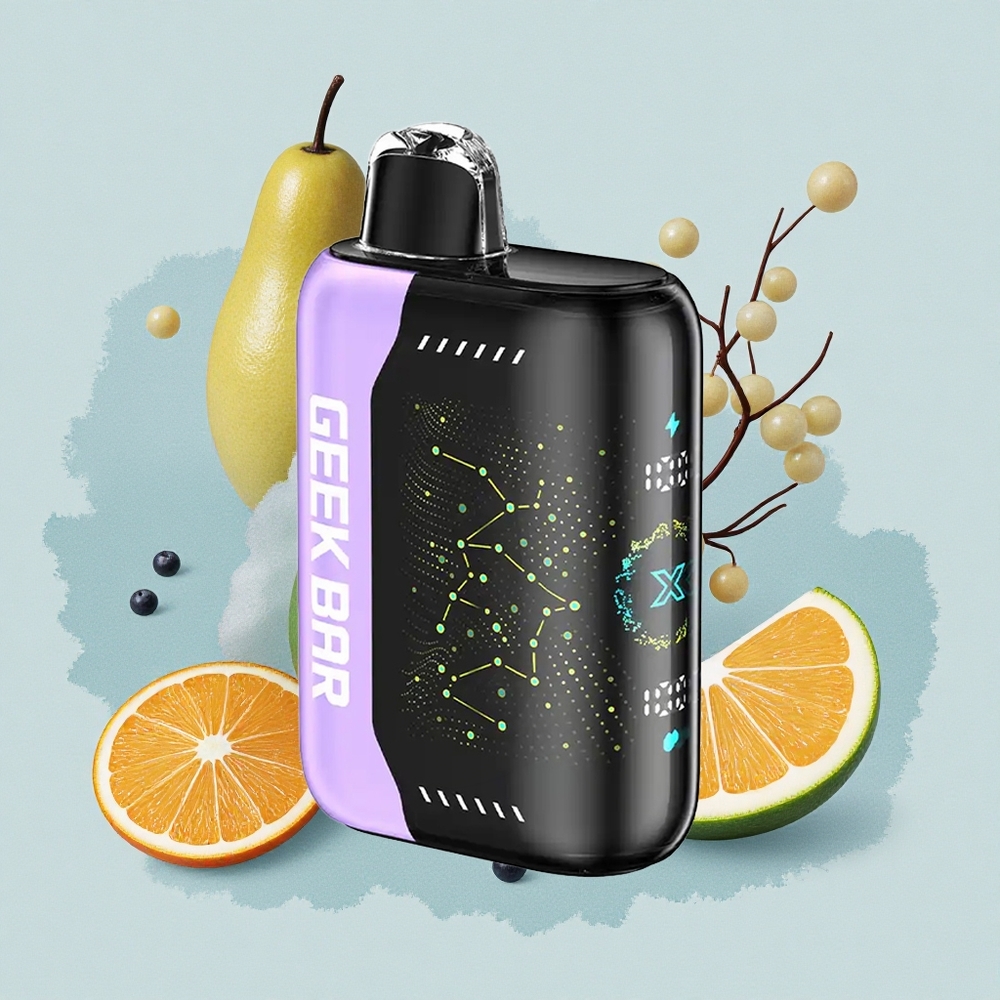 GEEK BAR Pulse X 25000 Puffs Вдишвания с Дуална Мрежова Намотка и 18мл Течност