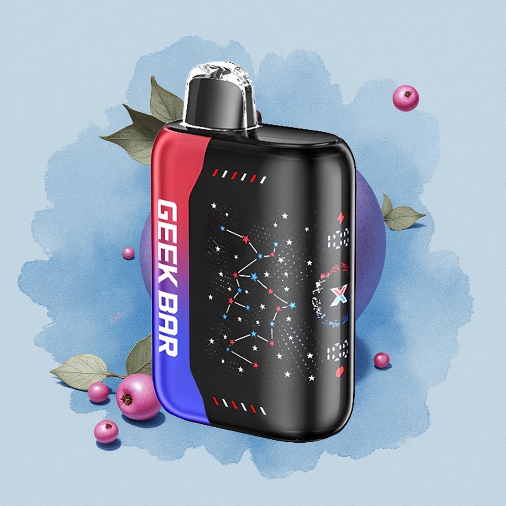 GEEK BAR Pulse X 25000 Puffs Патриот Едишън с Dual Mesh Coil и 3D Curved екран