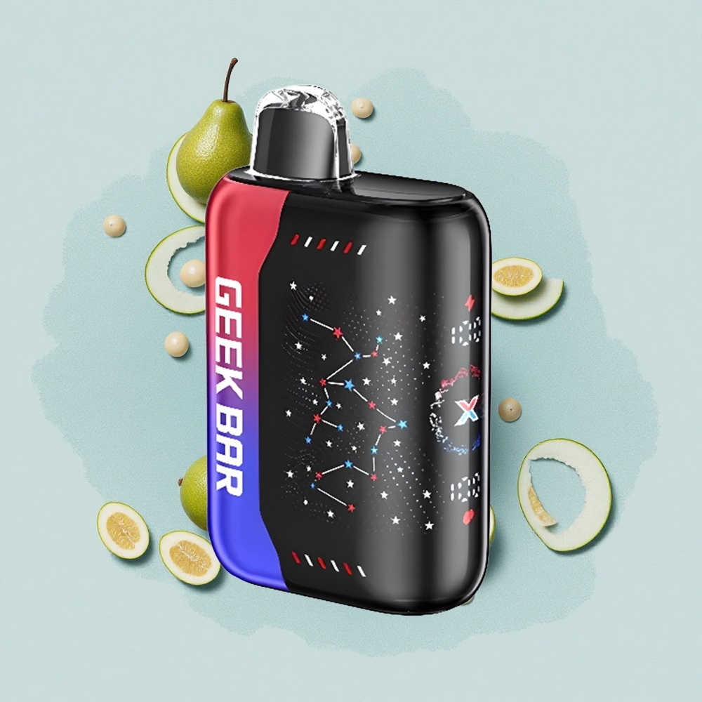 GEEK BAR Pulse X 25000 Puffs Патриот Едишън с Dual Mesh Coil и 3D Curved екран
