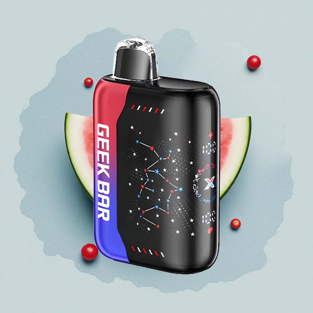 GEEK BAR Pulse X 25000 Puffs Патриот Едишън с Dual Mesh Coil и 3D Curved екран