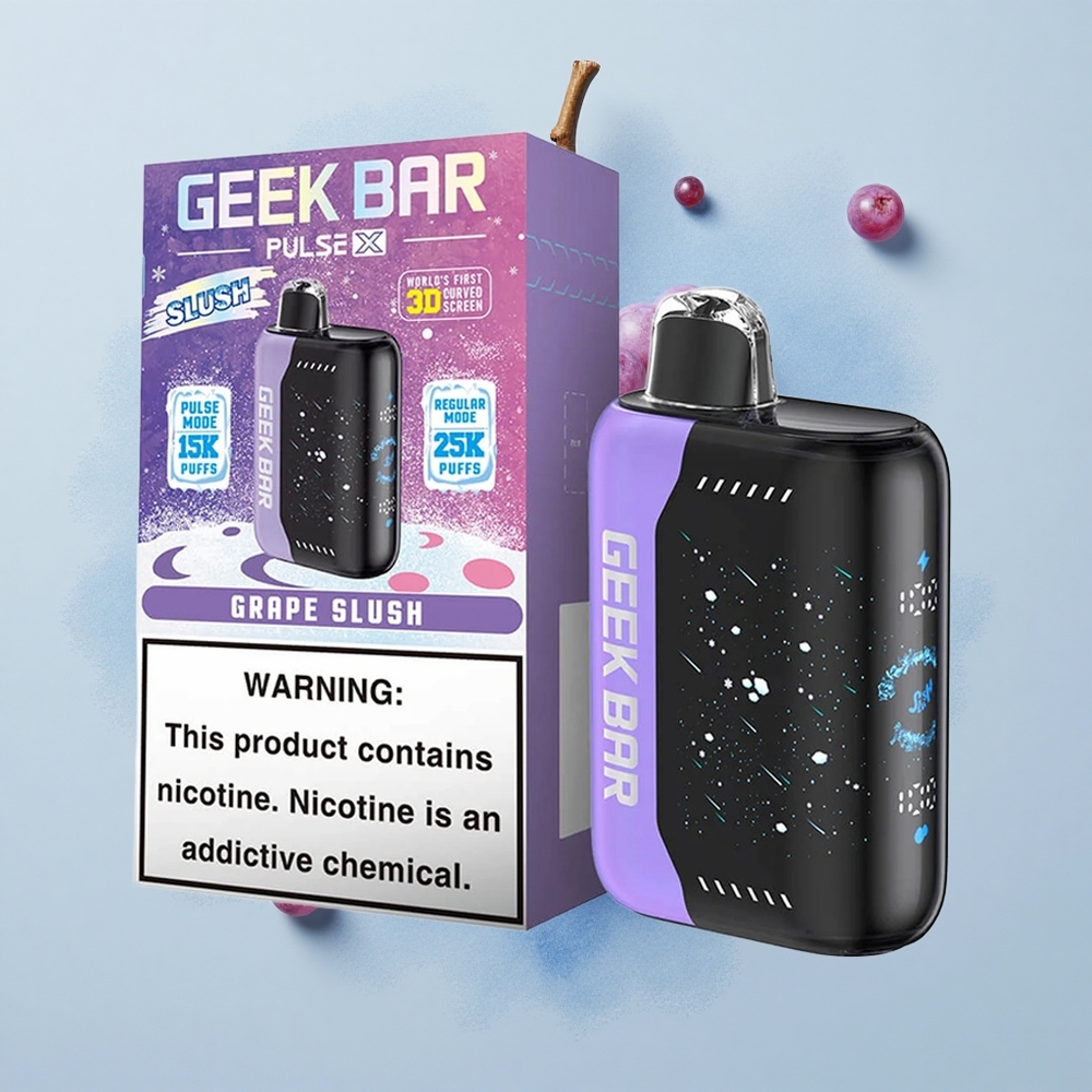 GEEK BAR Pulse X 25000 Puffs Слънчоглед Едишън с Двойна Мрежа и USB Type-C