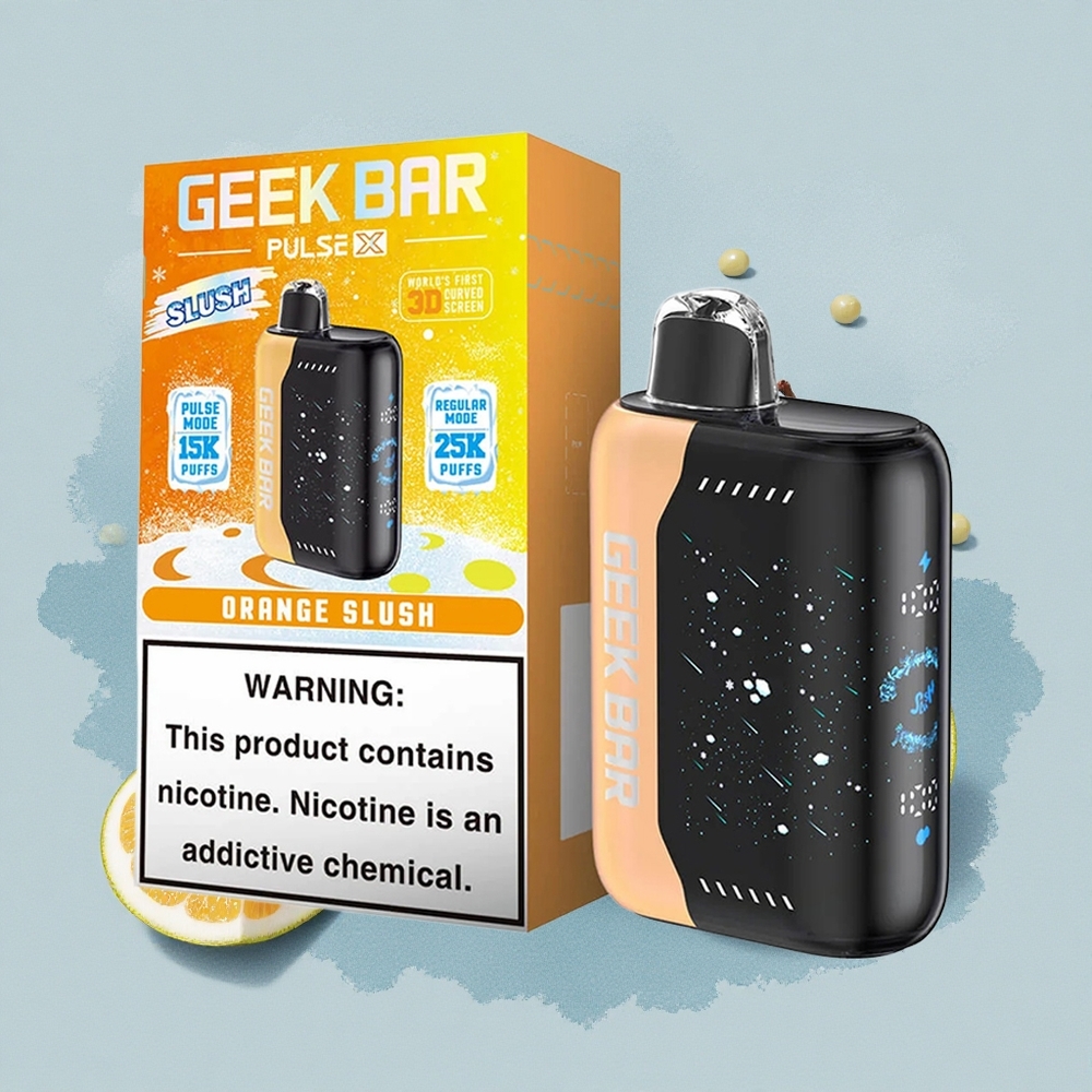 GEEK BAR Pulse X 25000 Puffs Слънчоглед Едишън с Двойна Мрежа и USB Type-C