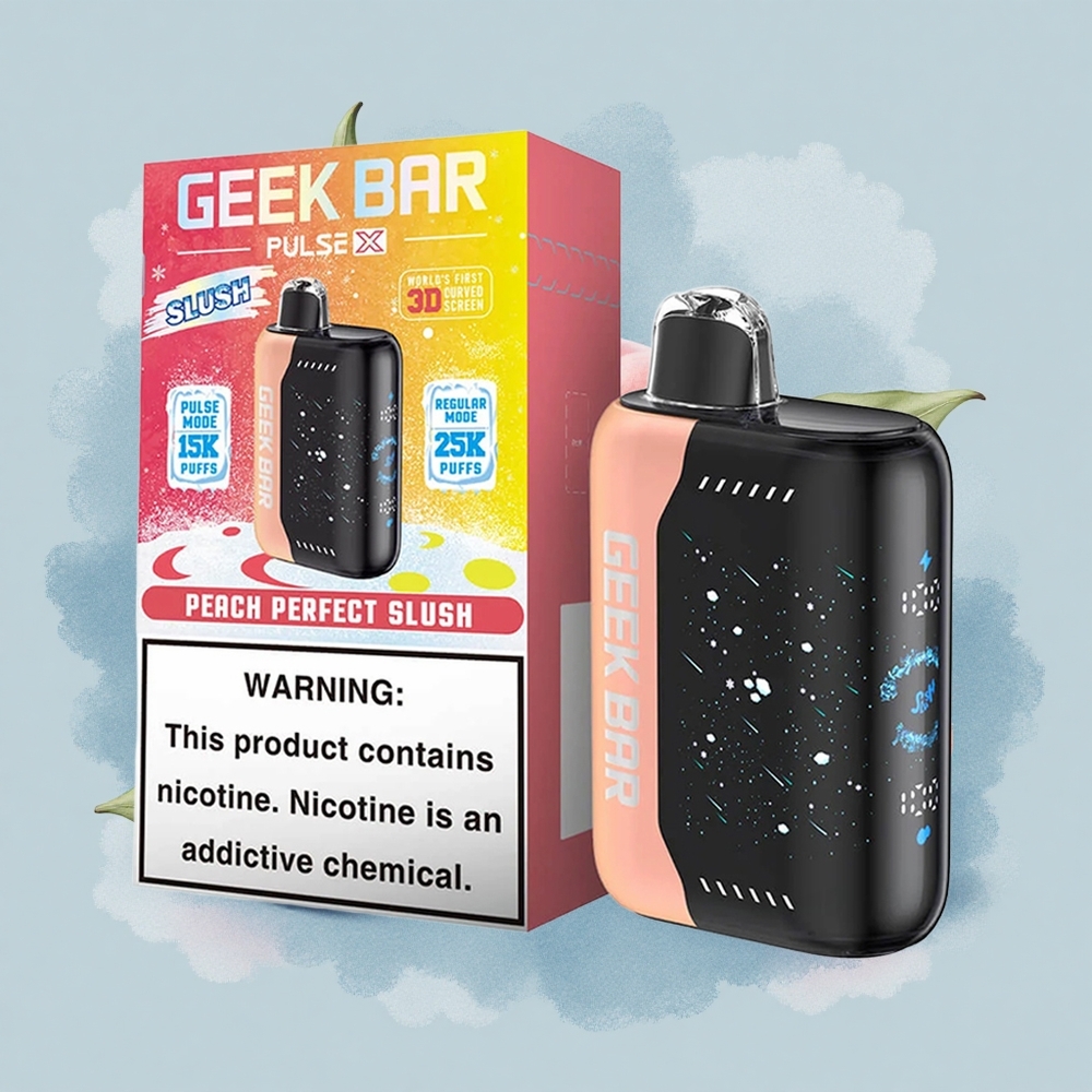 GEEK BAR Pulse X 25000 Puffs Слънчоглед Едишън с Двойна Мрежа и USB Type-C