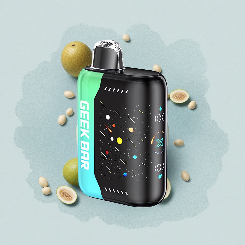 GEEK BAR Pulse X 42K Puffs Meteor Edition Атл Минт с Dual Mesh Coil и Adjustable Airflow
