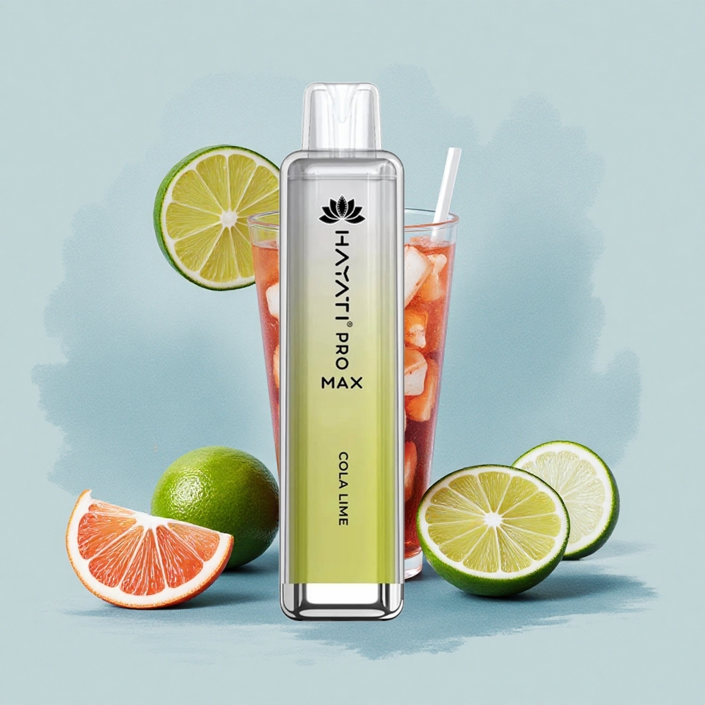 Hayati Pro Max 4000 Puffs Кола Лайм 2мл ТРД