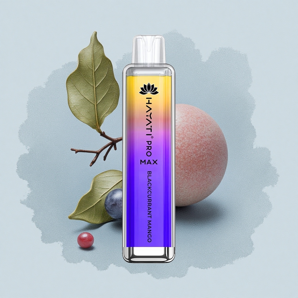Hayati Pro Max 4000 Puffs Касисова Манго с двойна мрежа и 5% никотин