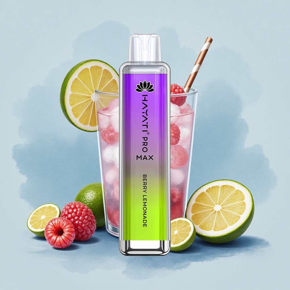 Hayati Pro Max 4000 Puffs Ягодов Лимонада Dual Mesh 1400mAh Crystal