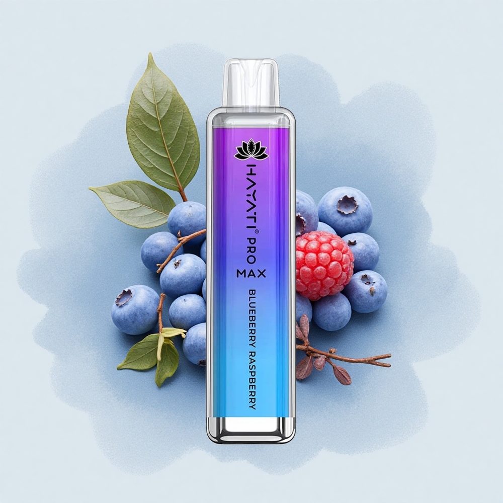Hayati Pro Max 4000 Puffs Боровинка Малина Dual Mesh 1400mAh