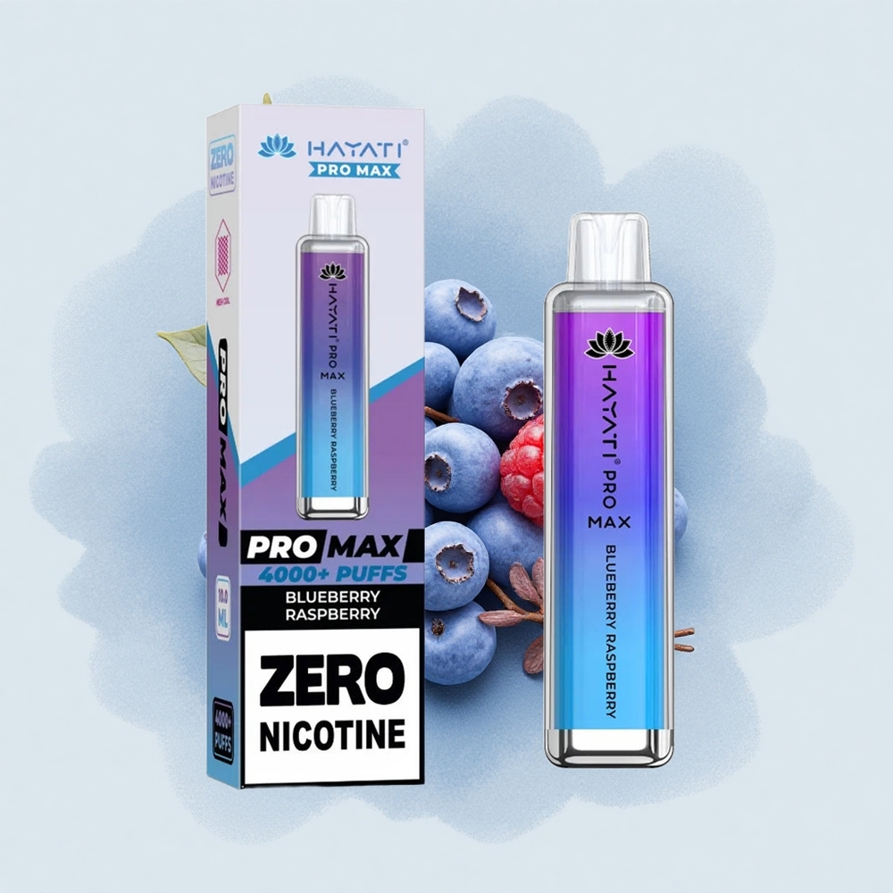 Hayati Pro Max 4000 Puffs Боровинка Малина Dual Mesh 1400mAh