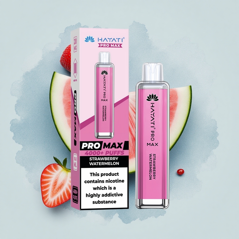 Hayati Pro Max 4000 Puffs Ягодово-Динев Rechargeable 1400mAh Dual Mesh