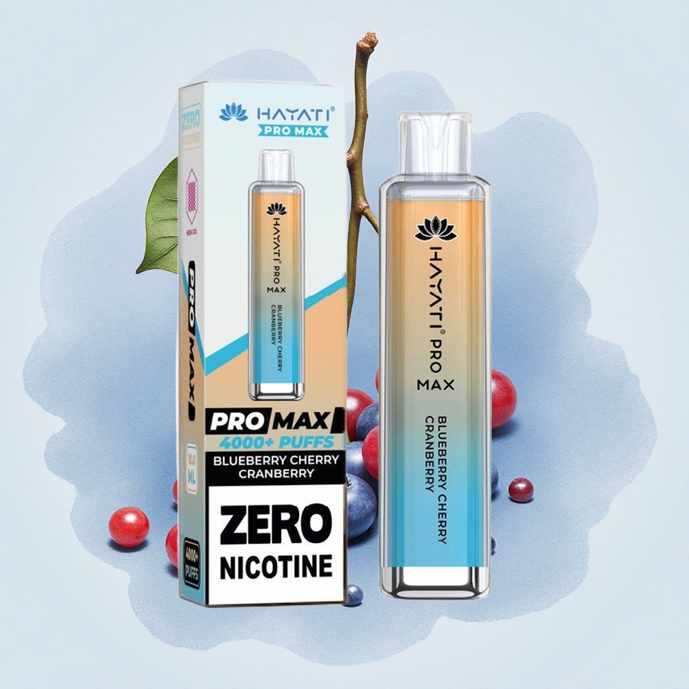 Hayati Pro Max 4000 Puffs Боровинка Череша Брусница Rechargeable Dual Mesh Crystal