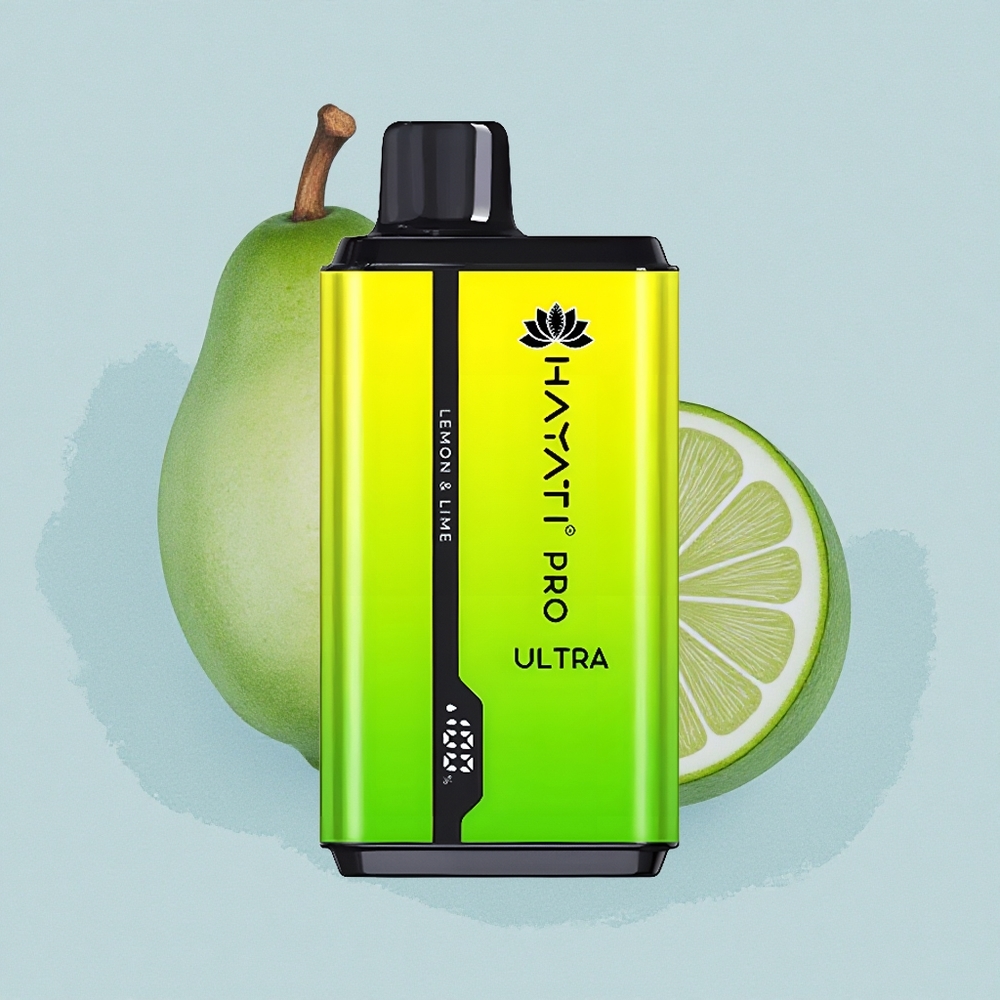 Hayati Pro Ultra 15000 Puffs Лимон & Лайм 850mAh 24мл