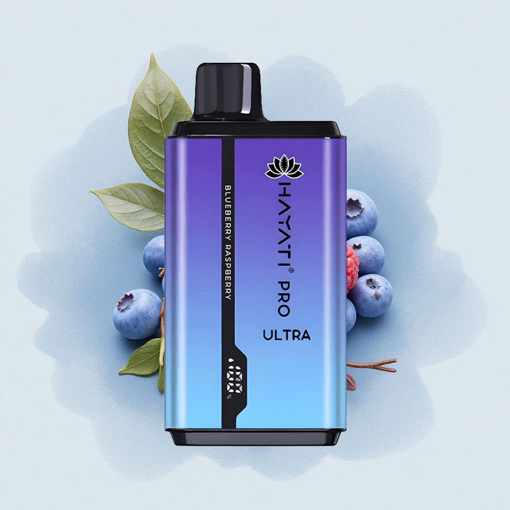 Hayati Pro Ultra 15000 Puffs Черница Малина Ултра 850mAh 24мл
