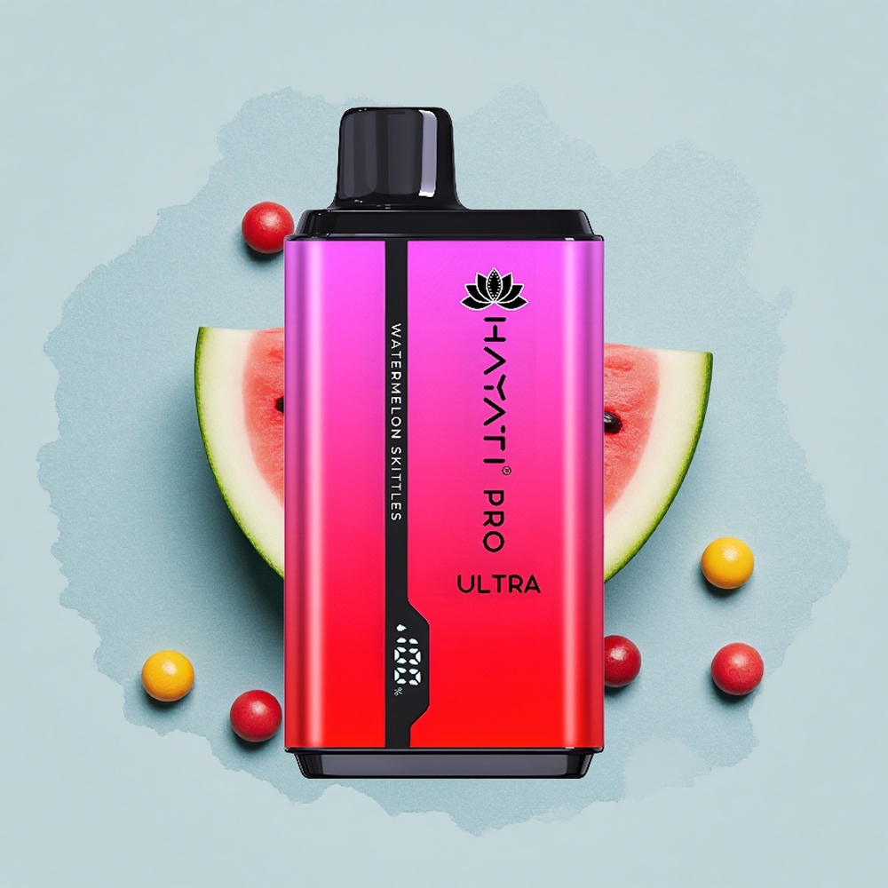Hayati Pro Ultra 15000 Puffs Диня Скитълс 850mAh 24мл