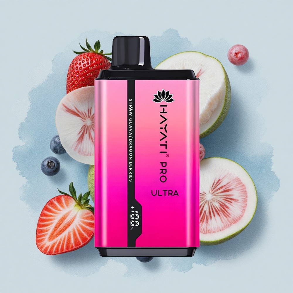 Hayati Pro Ultra 15000 Puffs Ягоди Гуава Дракон 850mAh 24ml