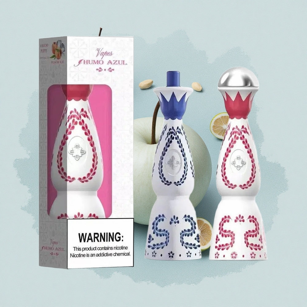 Humo Azul 15000 Puffs Джинджифичена Мечка 15000 Вдишвания 20mL 5%