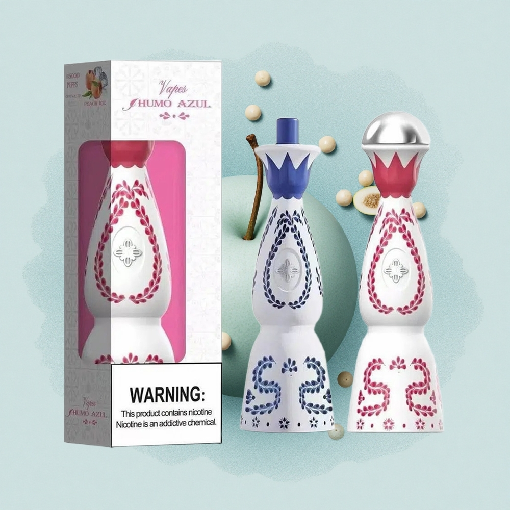 Humo Azul 15000 Puffs Хубав Мента 20мл 5% 500мАч