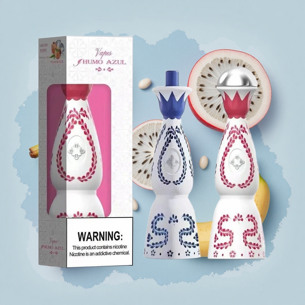Humo Azul 15000 Puffs Ягода Банан Драконов плод 5% Никотин USB-C