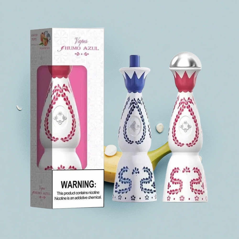 Humo Azul 15000 Puffs Банан USB-C 20mL 5%
