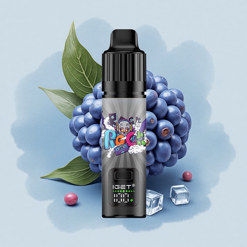 IGET BAR PLUS S3 POD 10000 Puffs Черна боровинка Лед 950 mAh 18 мл 5%