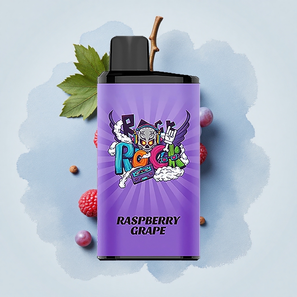 IGET Bar Pro 10000 Puffs Малина Грозде 10000 Пуфове 2000 mAh PC+ALU