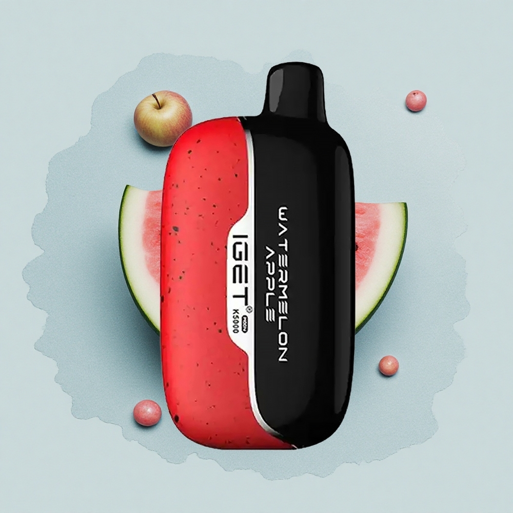 IGET Moon K5000 Puffs Диня Ябълка 5000 Пуфове PC 1.35 Ohm